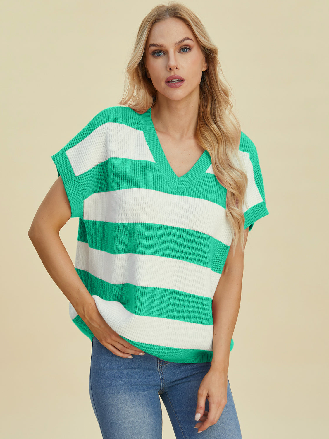 Maglione dal design curato