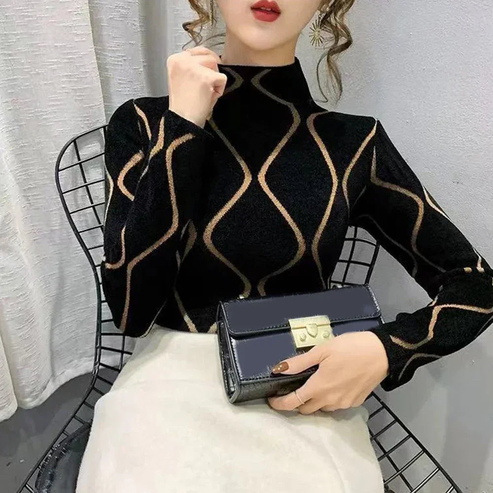 Maglione dal design curato