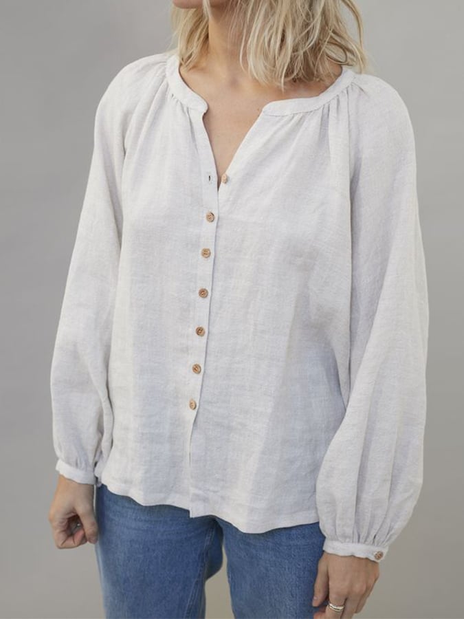 Women's Soft Linen Shirt