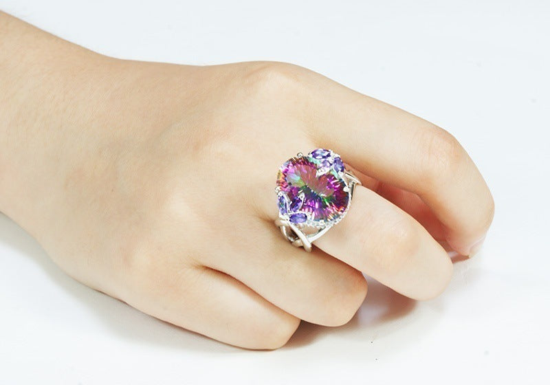 Argento Anello vintage fatto a mano