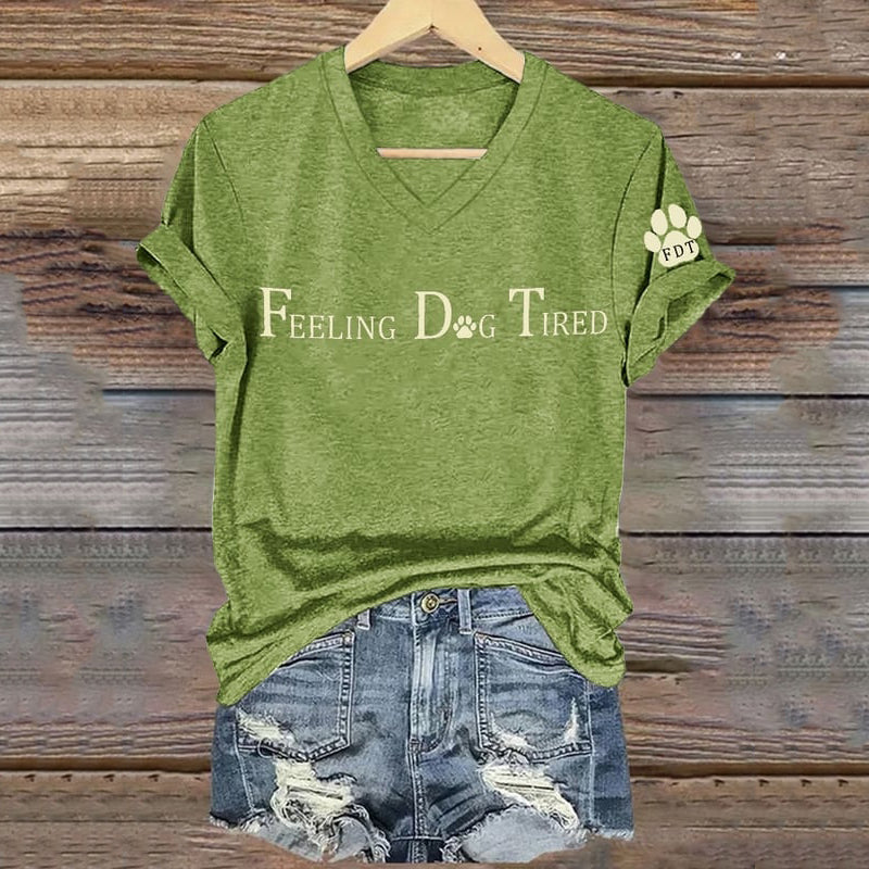 Comstylish Women's Cat Fdt Print Long Sleeve T-shirt