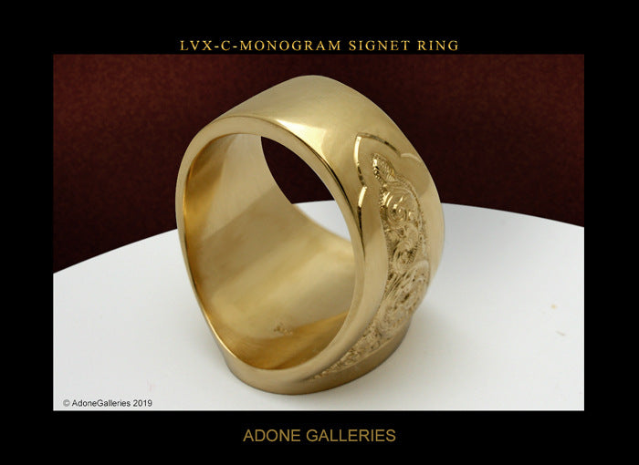 Oro Anello affascinante per ogni occasione