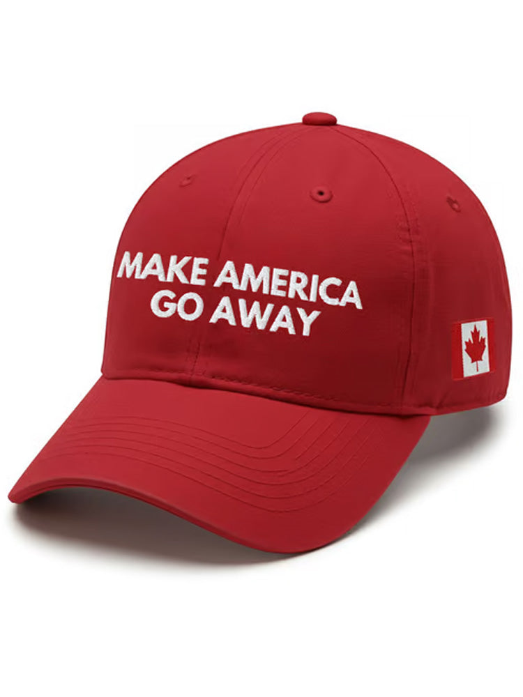 Retro Make American Go Away Pride Baseball Cap elevenforest