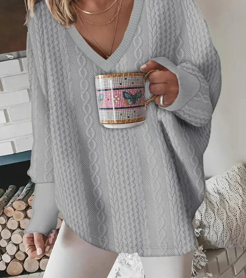 Maglione dal design curato