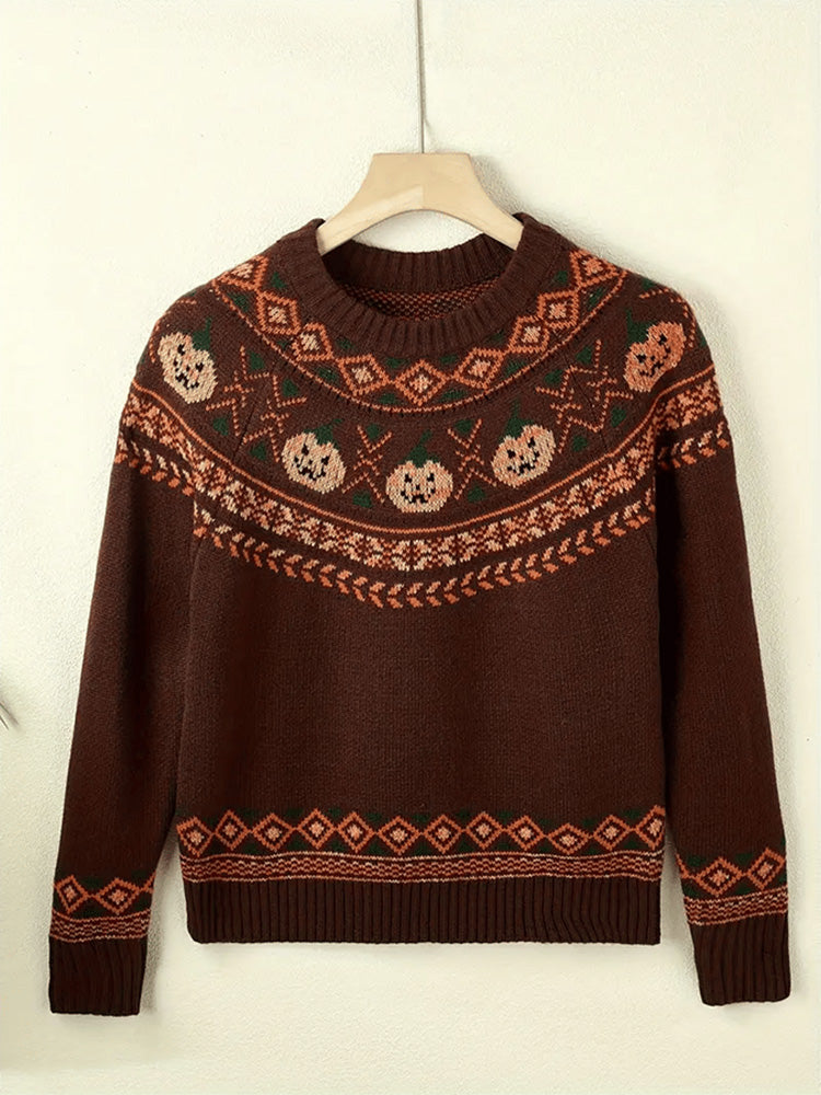 Unisex Casual Halloween Casual Sweater artswardrobe