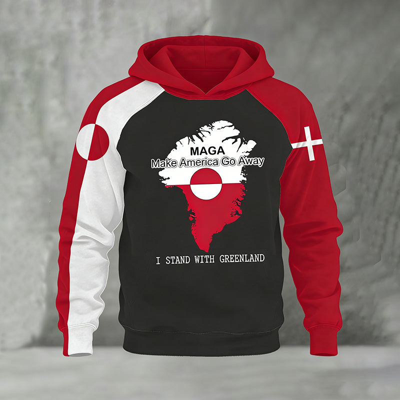 Men's Greenland Contrast Hoodie elevenforest