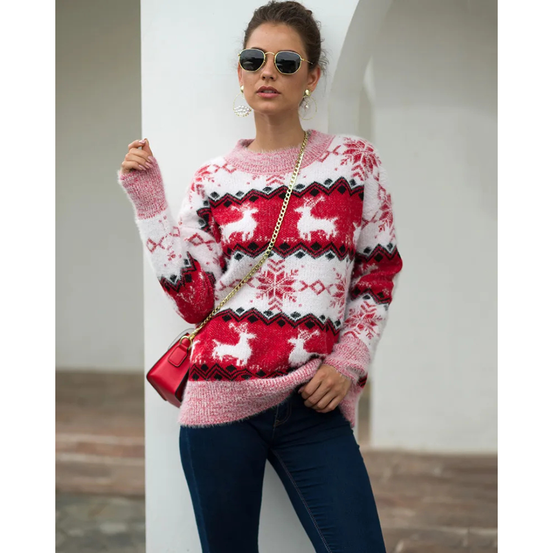 Maglione in stile vintage senza tempo