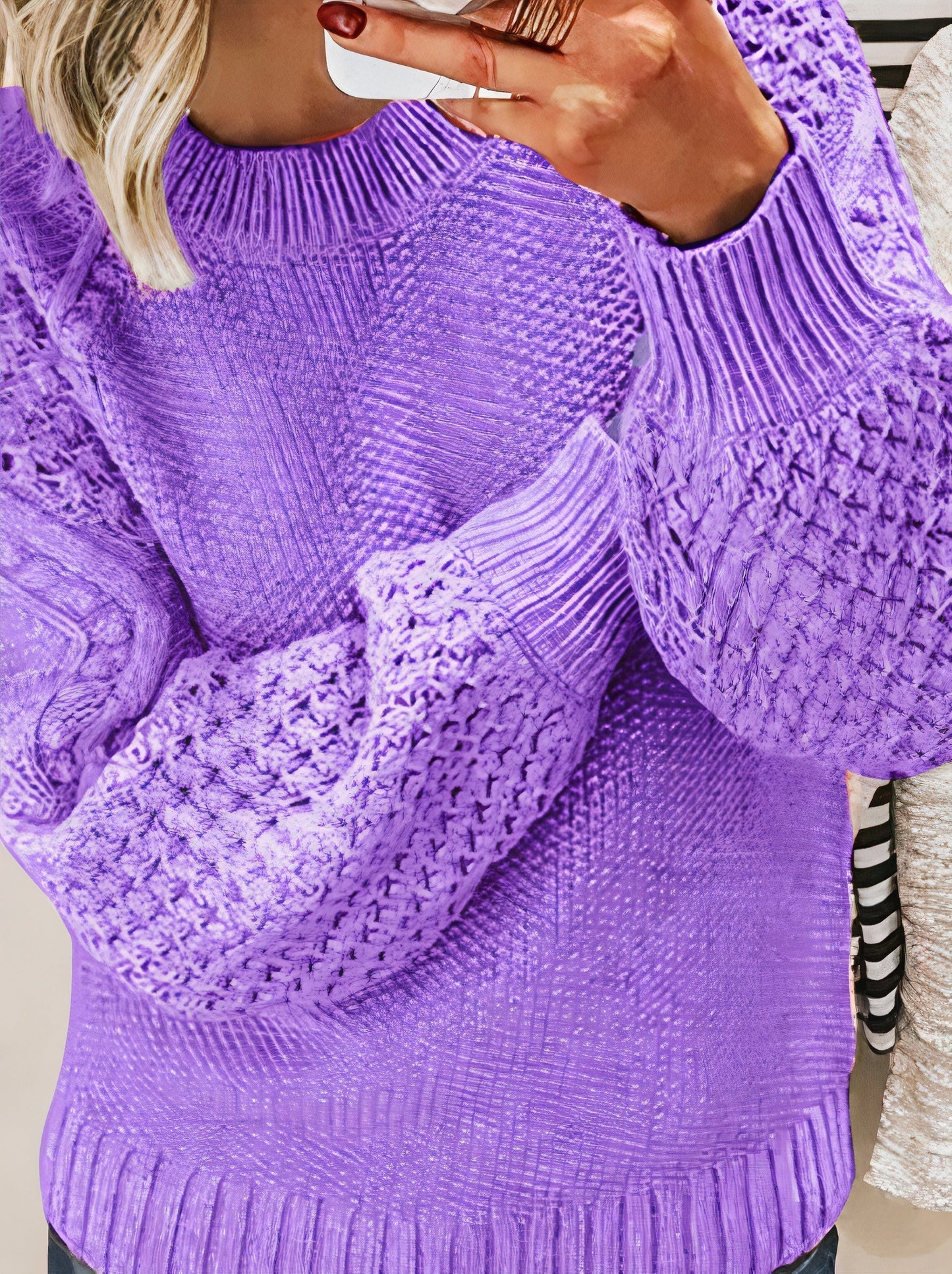 Maglione dal design classico