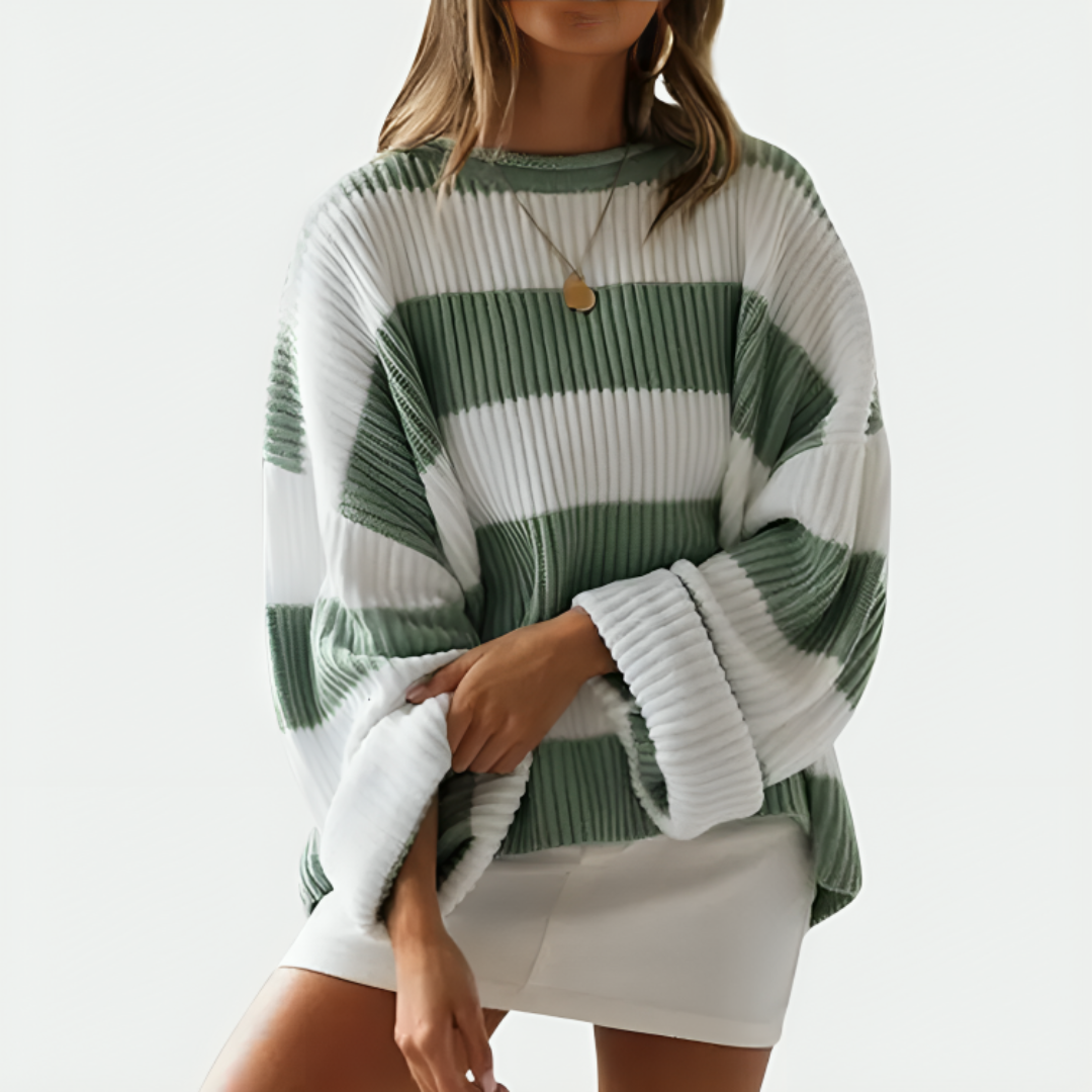 Maglione dal design curato