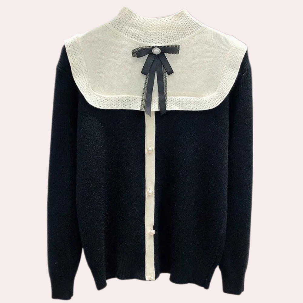 Maglione dal design curato