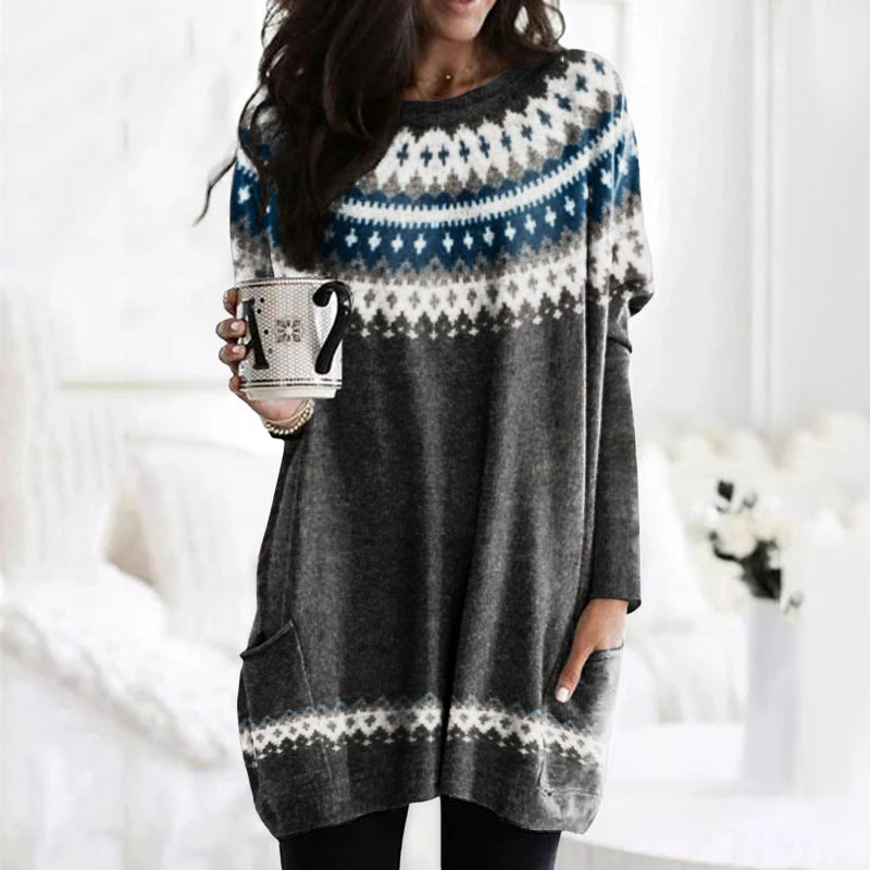 Fairman Island Wave Pocket Knit Sweater elevenforest