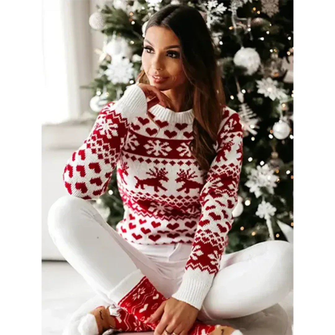 Maglione dal design curato