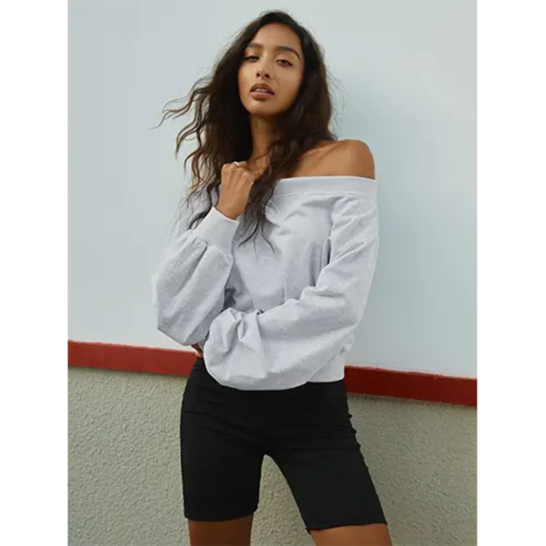 Jimena® | Casual off-the-shoulder sweater