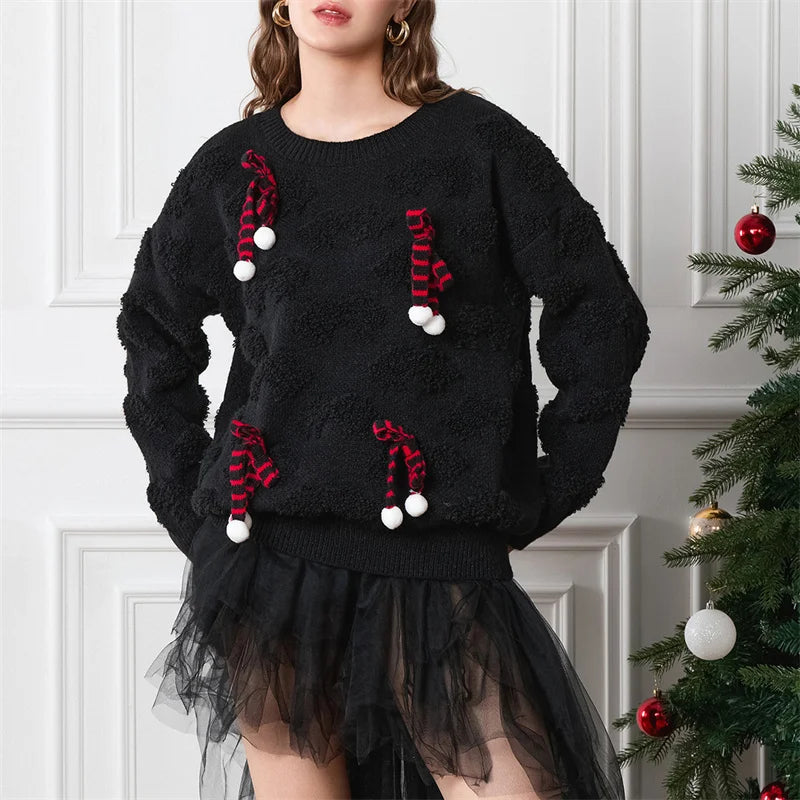 Maglione dal design curato