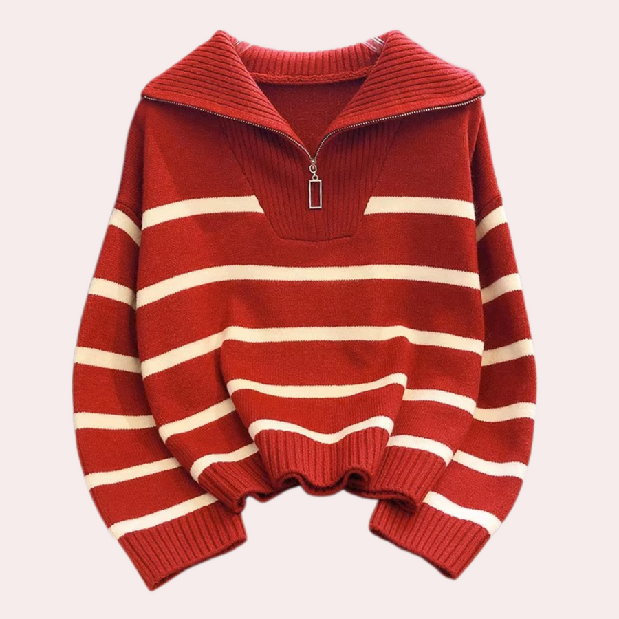 Maglione dal design curato