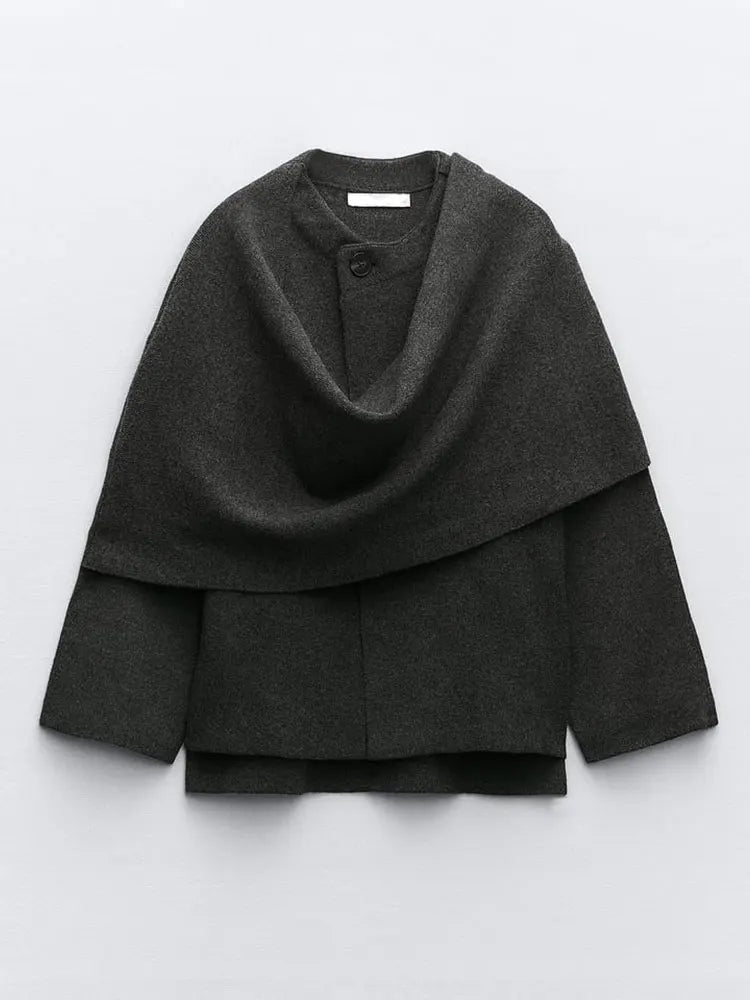 LP | Cappotto elegante con sciarpa