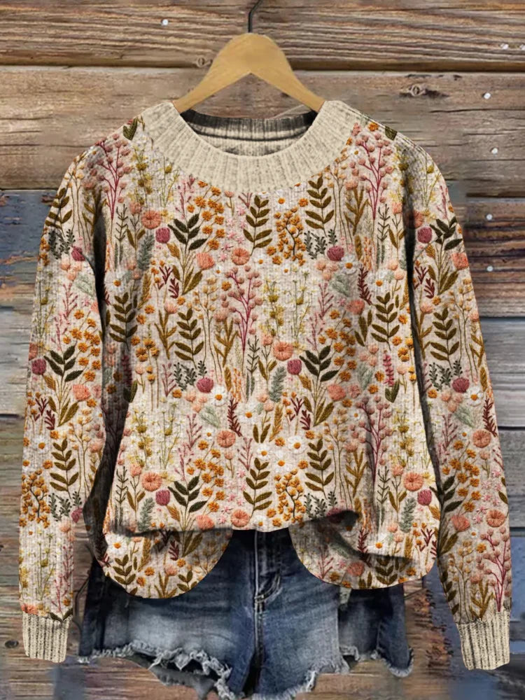 Maglione dallo stile vintage senza tempo