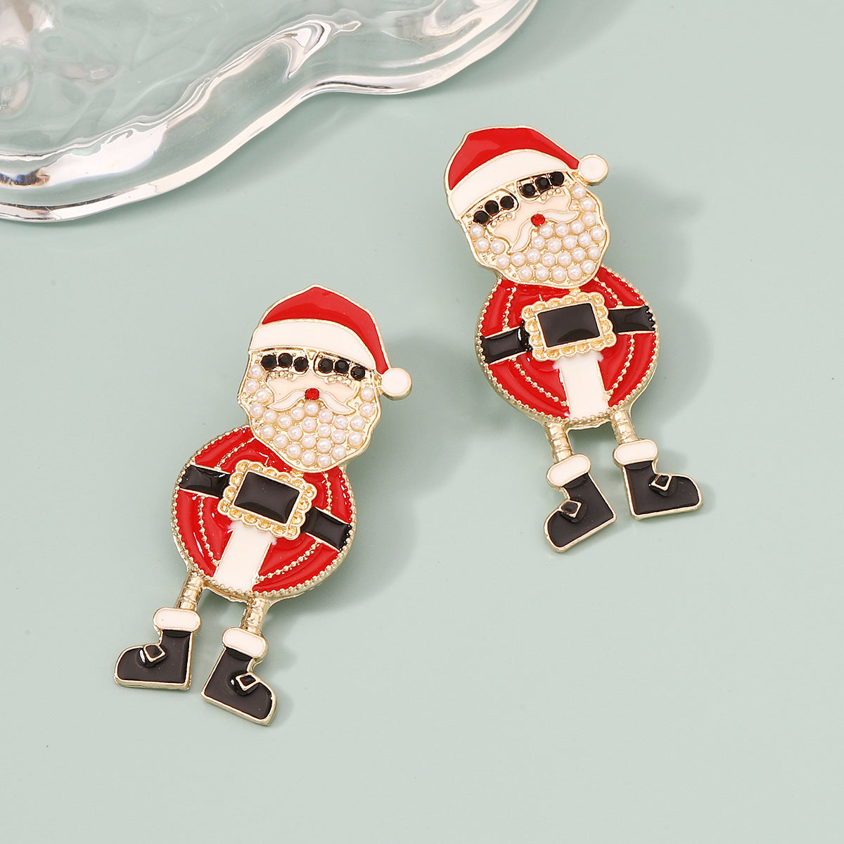 Perla Orecchino vintage fatto a mano