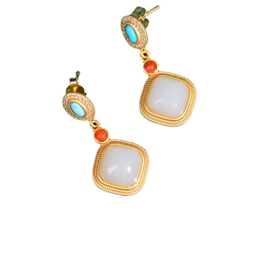 Argento Orecchino classico dal fascino senza tempo