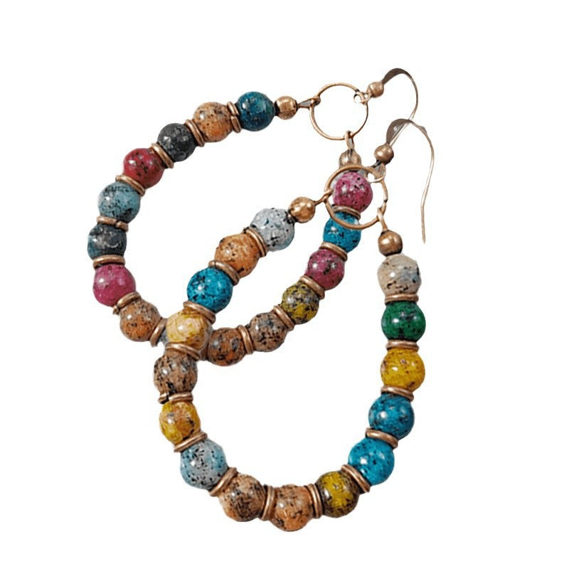 Orecchino artigianale delicato