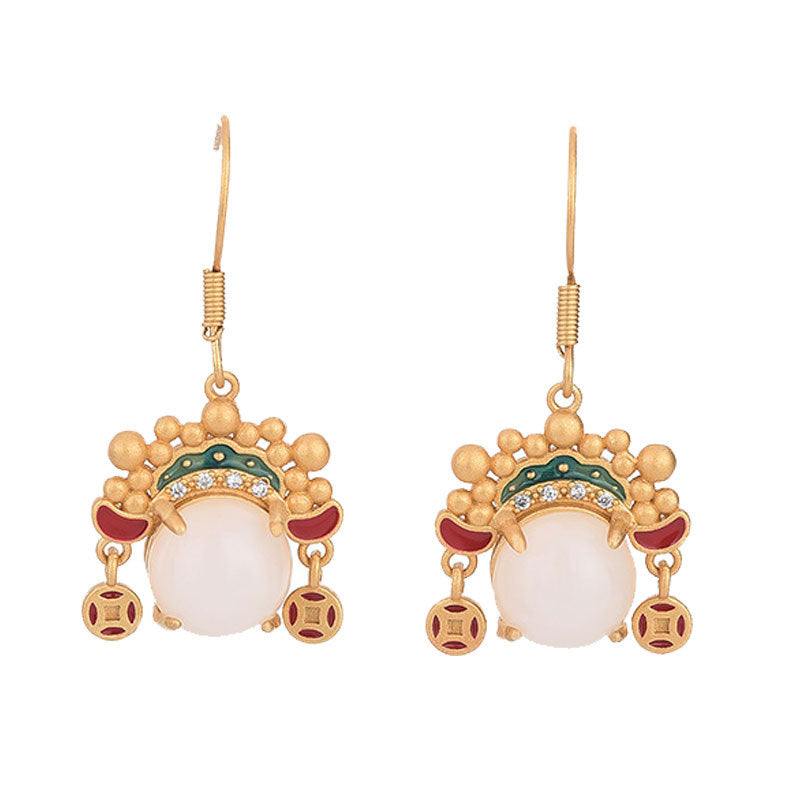 Oro Orecchino stupendo per uso quotidiano