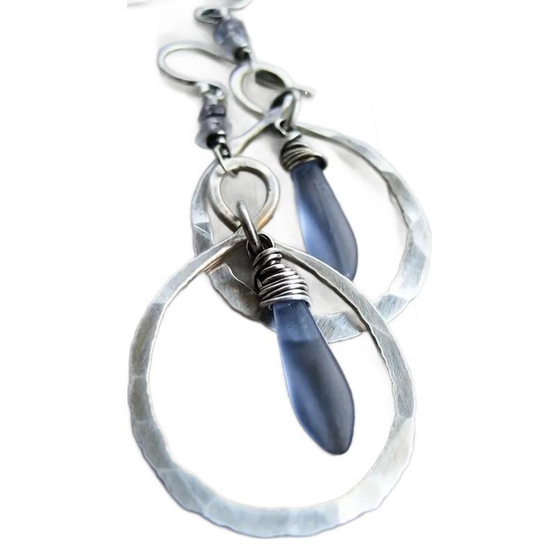 Orecchino vintage fatto a mano