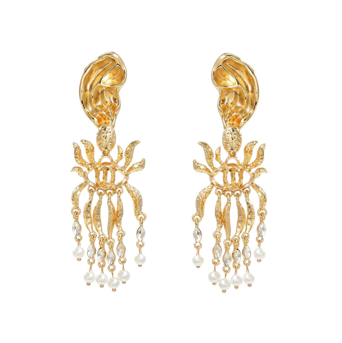 Orecchino vintage fatto a mano