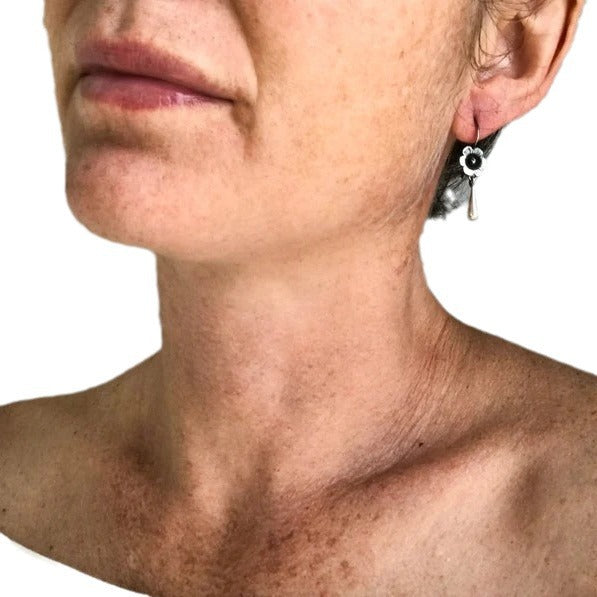 Orecchino vintage fatto a mano