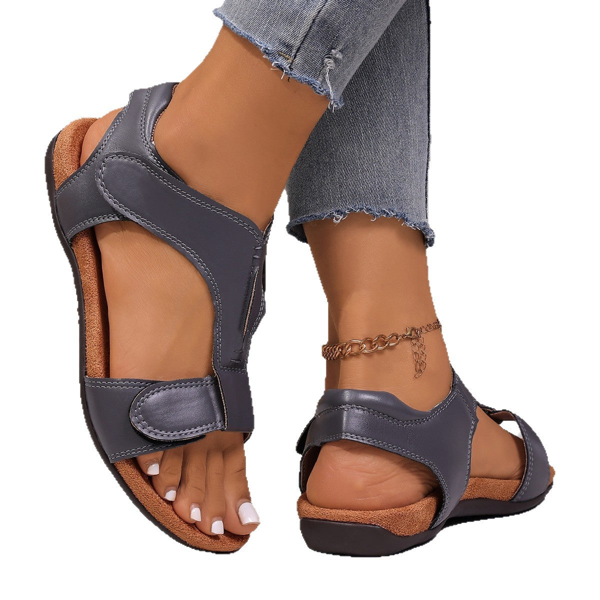 Sandali Ortopediche Aggraziate dal Look Moderno