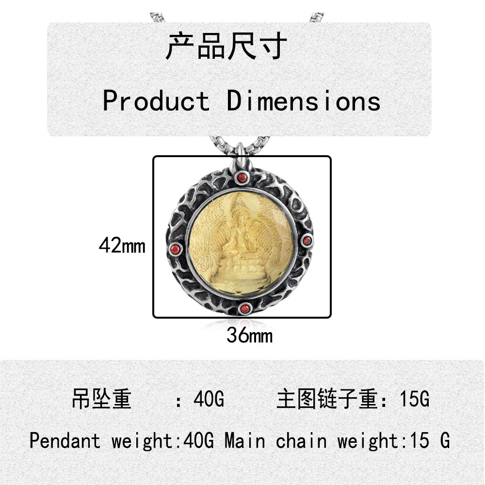 Ciondolo vintage fatto a mano