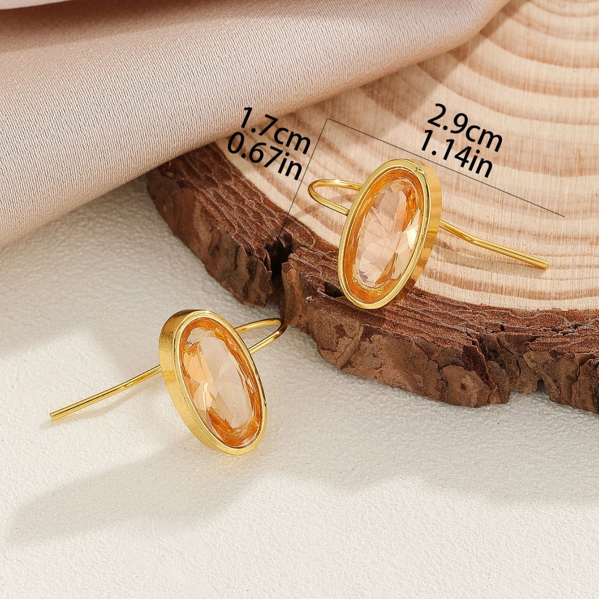 Orecchino vintage fatto a mano