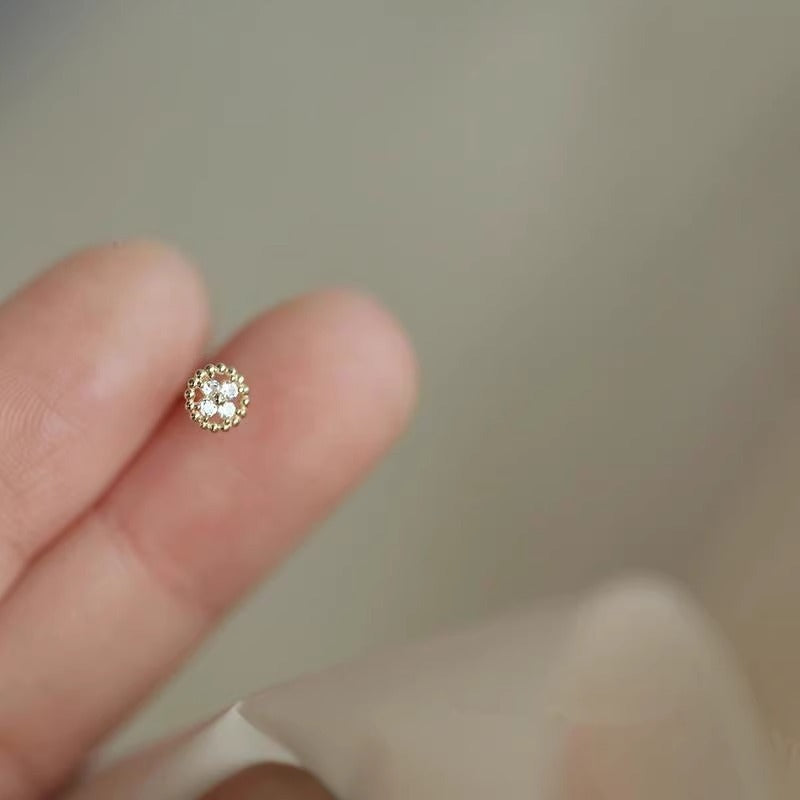 Orecchino vintage fatto a mano