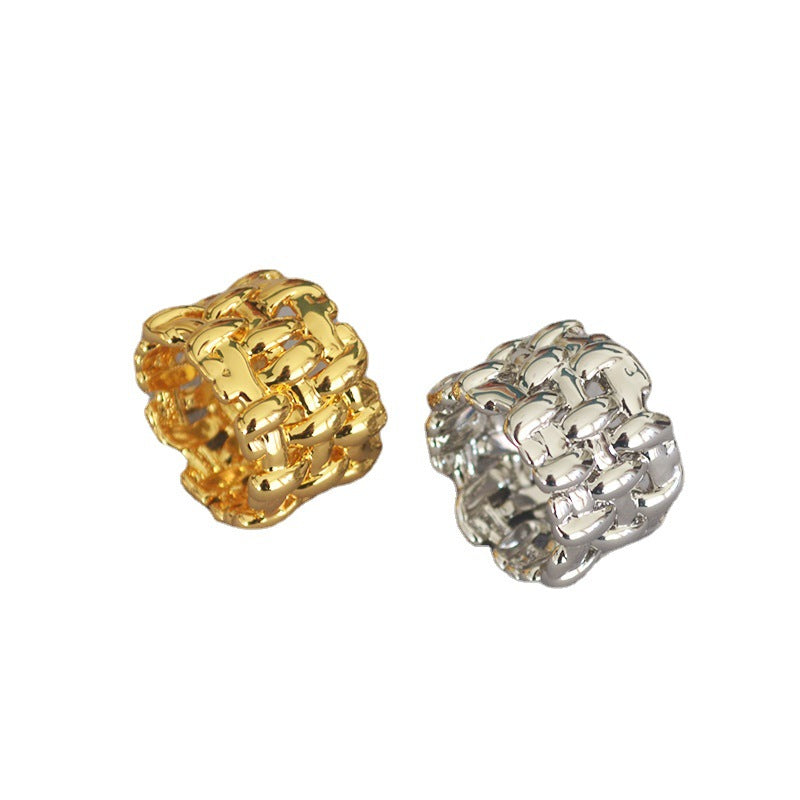 Oro Anello vintage fatto a mano