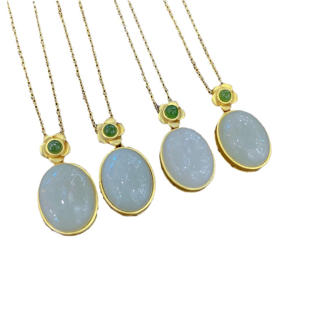 Argento Collana vintage fatto a mano