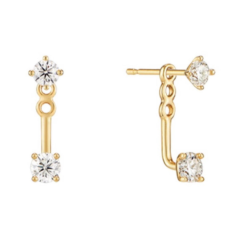 Orecchino artigianale delicato