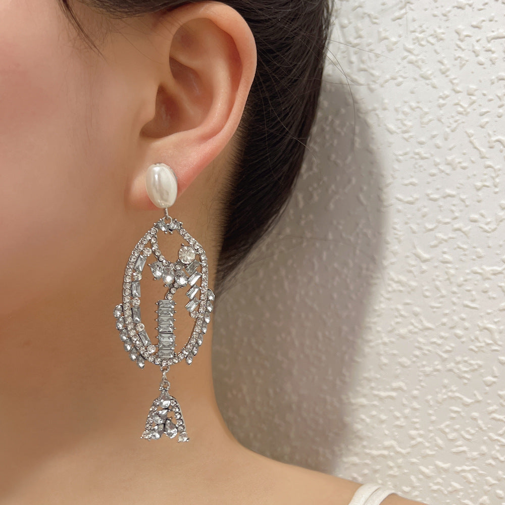 Orecchino vintage fatto a mano