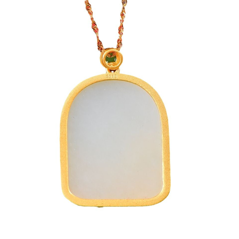 Argento Collana bellissimo con stile unico