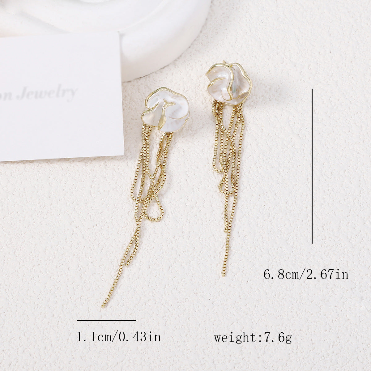 Orecchino classico dal fascino senza tempo