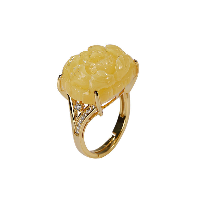 Oro Anello elegante per ogni occasione