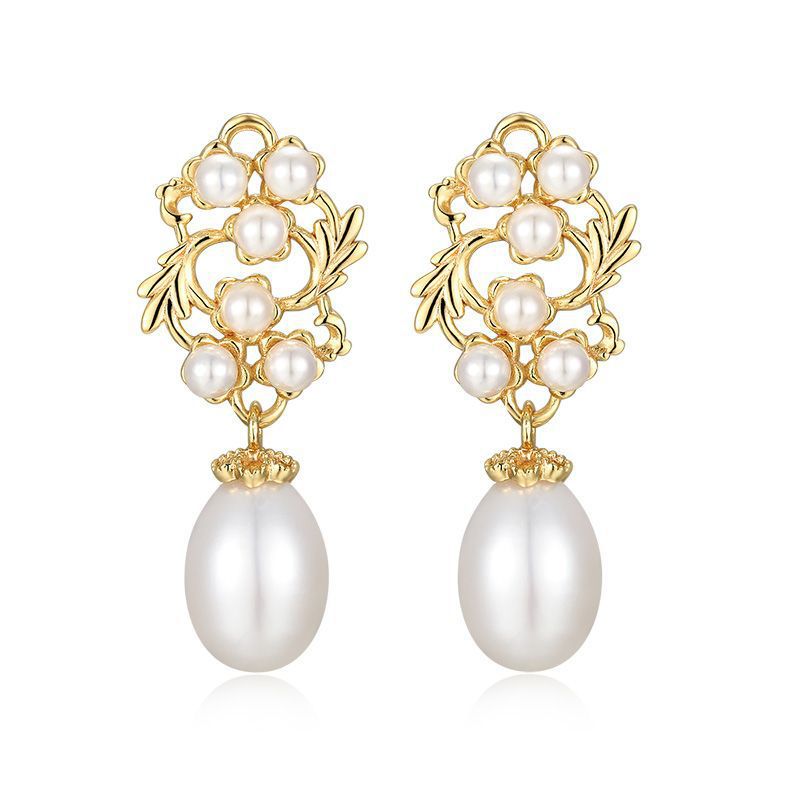 Argento Orecchino vintage fatto a mano