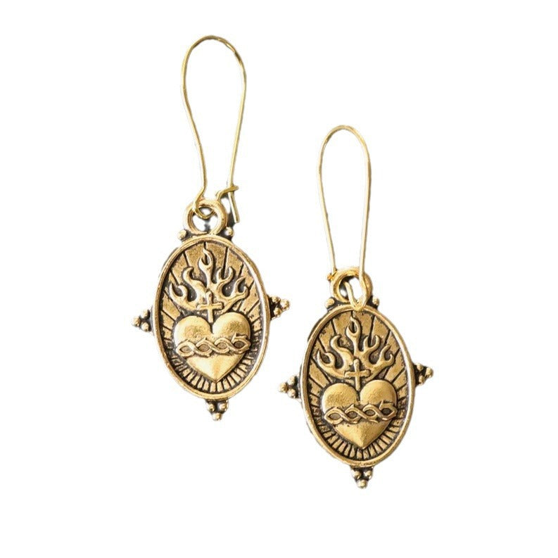 Orecchino vintage fatto a mano