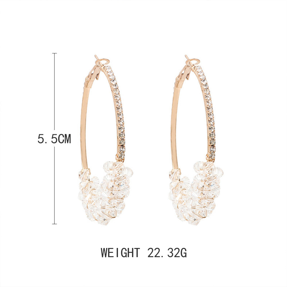 Orecchino romantico per momenti speciali