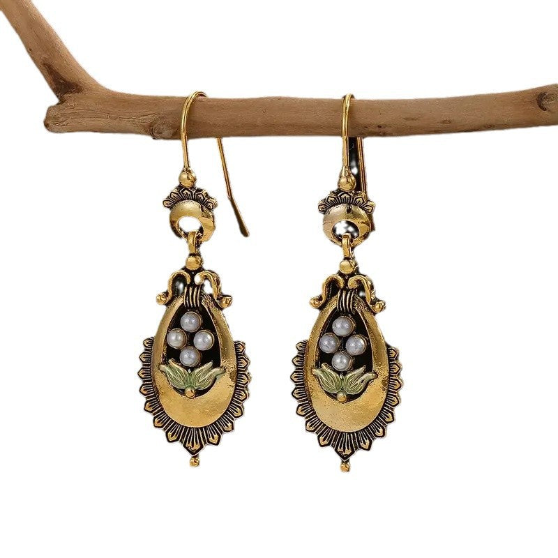 Perla Orecchino bellissimo con stile unico