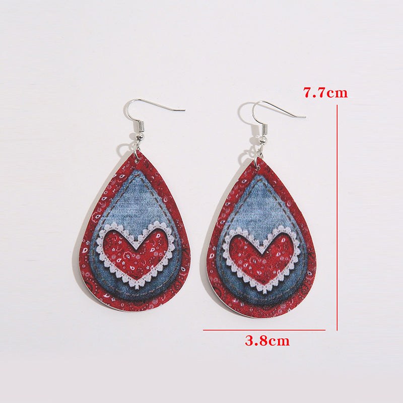 Orecchino vintage fatto a mano