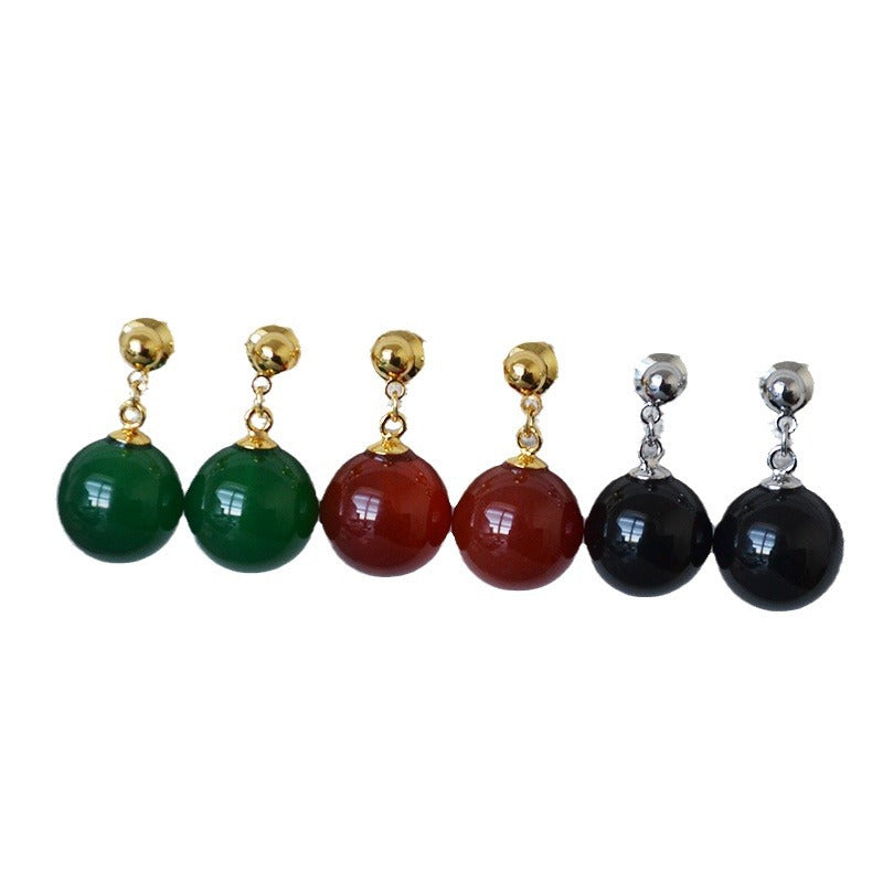 Argento Orecchino bellissimo con stile unico