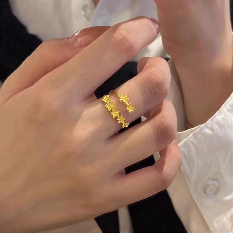 Oro Anello affascinante per ogni occasione