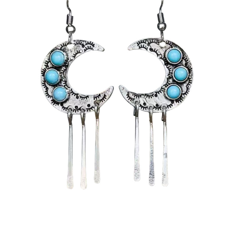 Orecchino vintage fatto a mano