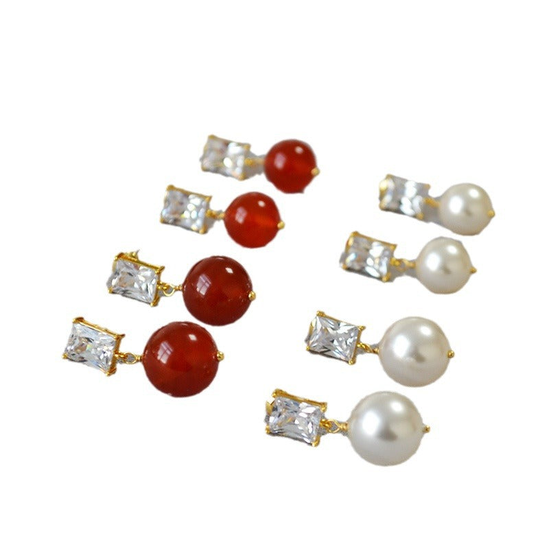 Argento Orecchino romantico per momenti speciali