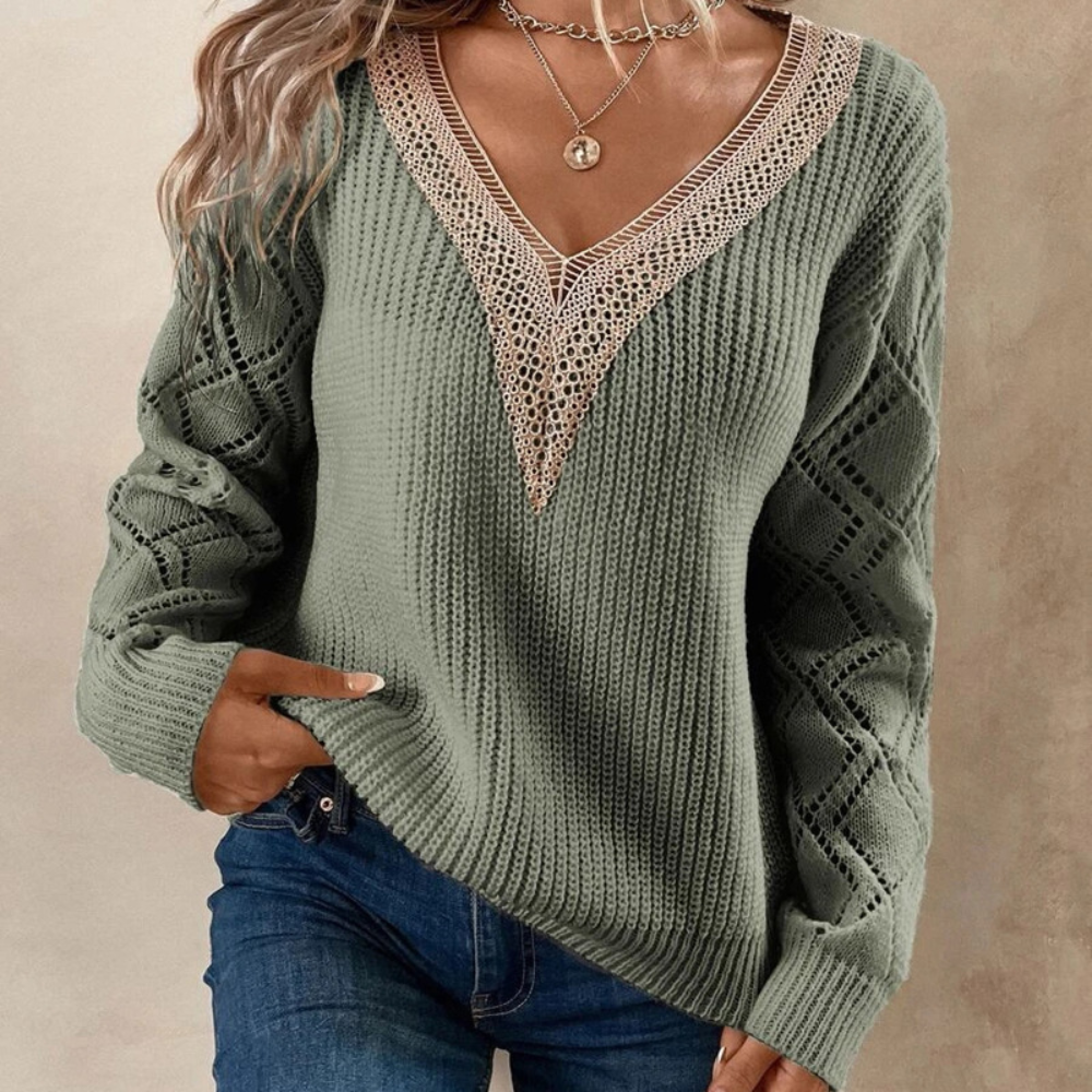 Maglione splendidamente realizzato