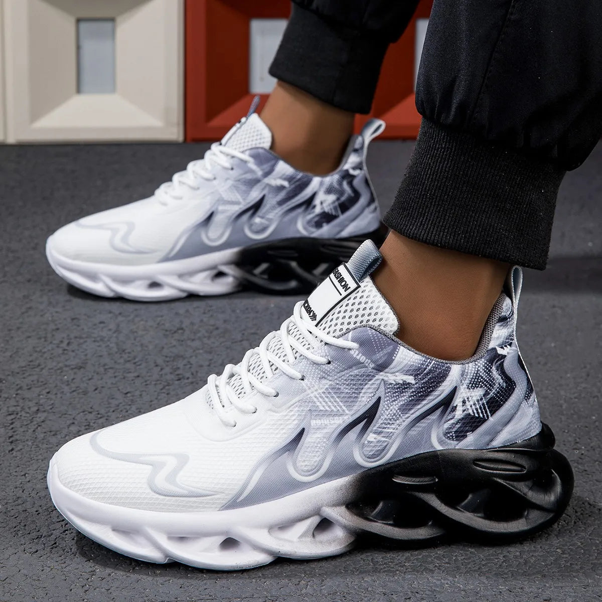 Ortopedico Sneakers versatile e di supporto